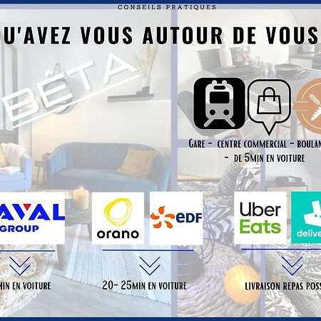 # Beta # Netflix & Wifi Appartement Cherbourg-en-Cotentin Buitenkant foto