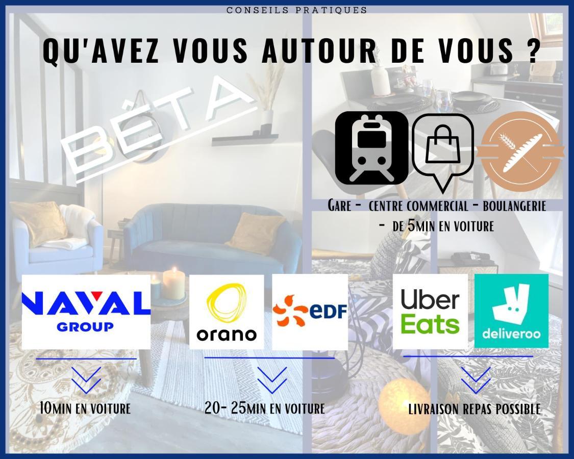 # Beta # Netflix & Wifi Appartement Cherbourg-en-Cotentin Buitenkant foto